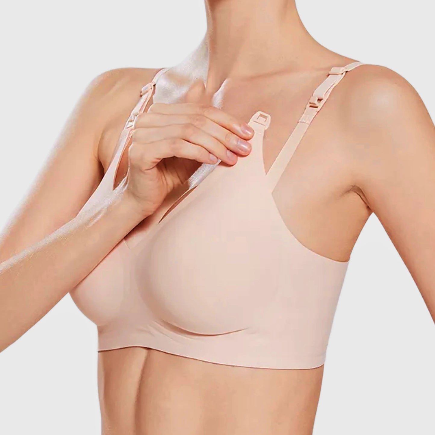 Comfortable Drop Down Cup Nursing Bra For Moms.