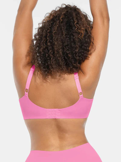 Adjustable Deep V-Neck Underwire Bra