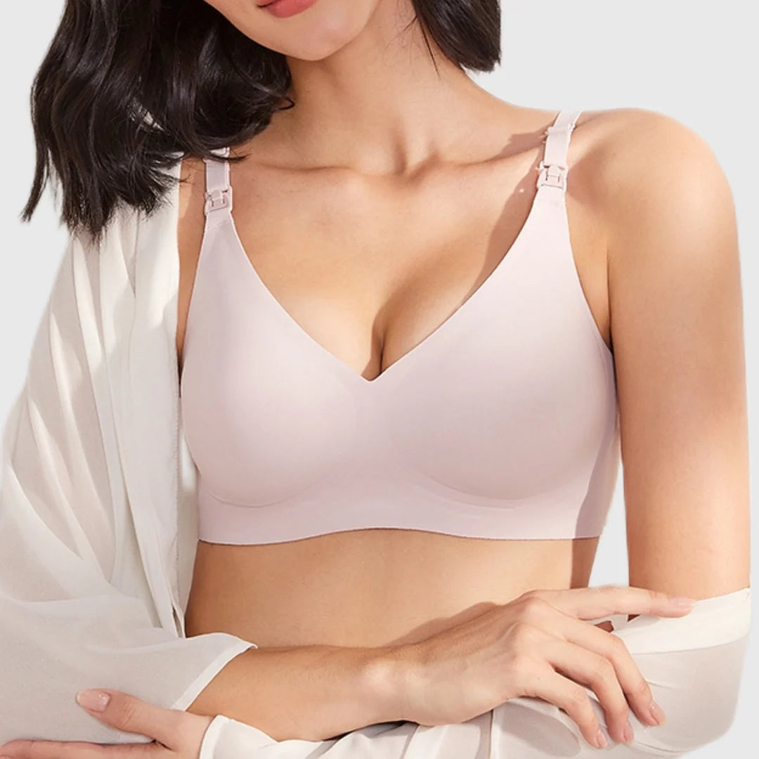 Comfortable Drop Down Cup Nursing Bra For Moms.